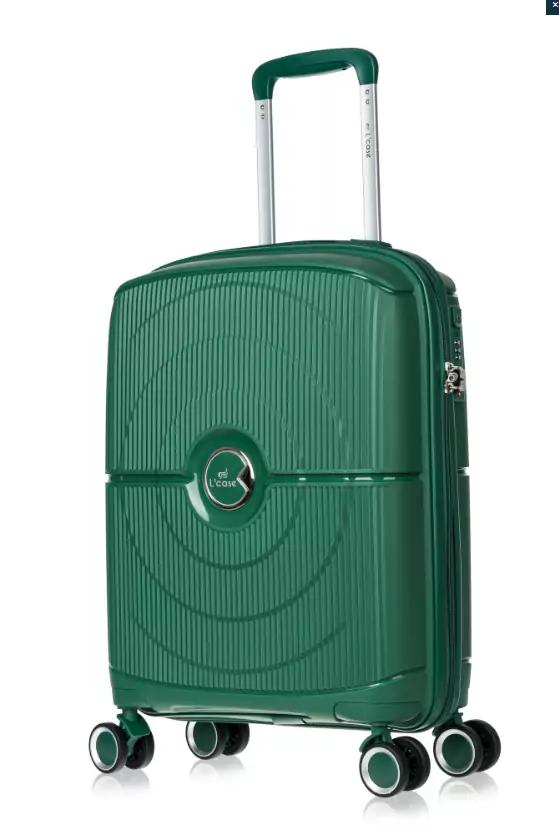 Чемодан L'CASE Doha M 65,5х44.5х25,5см (24). Темно-зеленый купить в Москве