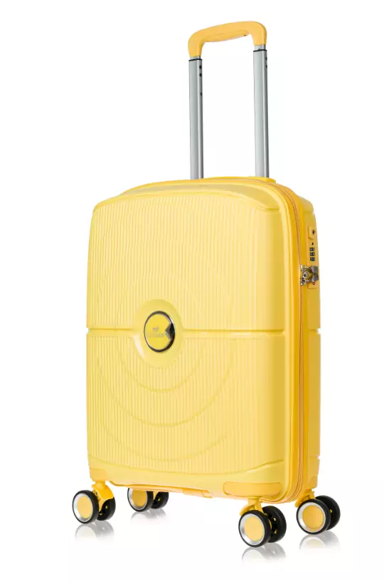 Чемодан L'CASE Doha S 55x39x20 (20). Желтый купить в Москве