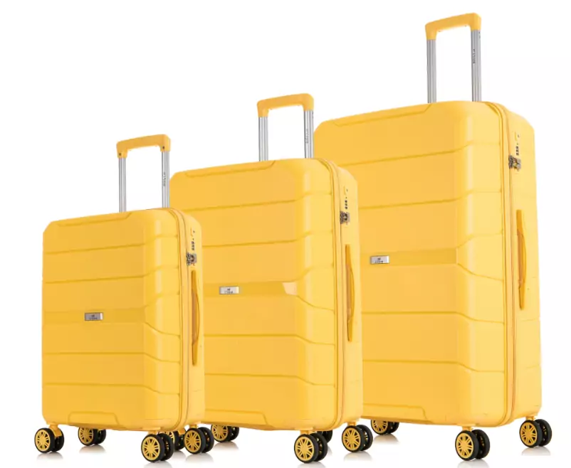 Чемодан L'CASE Singapore M 67,5х45х27,5см (24). Желтый купить в Москве