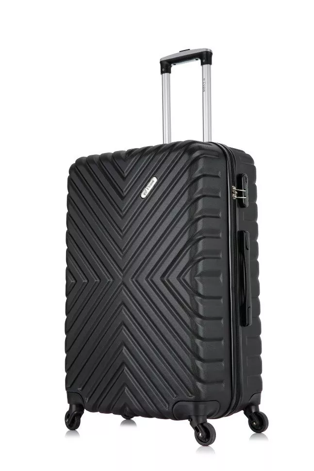 Чемодан L’CASE New-Delhi S 48х33х20см (18) Черный купить в Москве